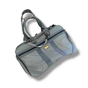 Oleg Cassini Grey Multi Strap Travel Bag
